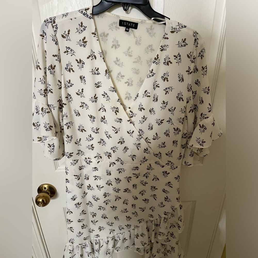 Floral Wrap Dress size 10